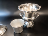 Vintage Silverplate Champagne Stand Ice Bucket Stand Chiller Grand Duchess Ice Buckets