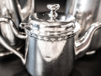 Hotel Silver Soldered Pitcher And Teapots Set Of 3 Marriott Marquis Tea and Coffee Sets