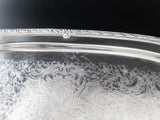 Vintage Silverplate Serving Tray Heritage Rogers Bros 9490 Serving Trays