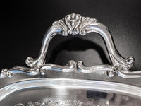 Vintage Electric SilverPlate Warming Serving Tray FB Rogers Dining And Serving
