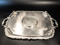 Vintage Electric SilverPlate Warming Serving Tray FB Rogers Dining And Serving