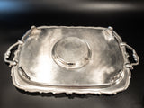 Vintage Electric SilverPlate Warming Serving Tray FB Rogers Dining And Serving