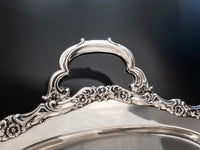 Vintage Silverplate Serving Tray Countess By Webster Wilcox Trays