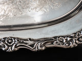 Vintage Silverplate Serving Tray Countess By Webster Wilcox Trays