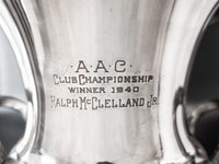 Silverplate Loving Cup Trophy Ice Bucket Golf Championship 1940 Ice Buckets