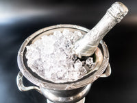Vintage Silverplate Champagne Ice Bucket Stand Chiller Ice Buckets