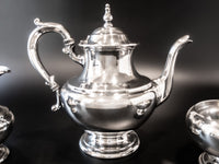 Eastern Airlines Silver Plate Tea Set Reed And Barton