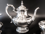 Eastern Airlines Silver Plate Tea Set Reed And Barton