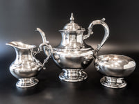 Eastern Airlines Silver Plate Tea Set Reed And Barton