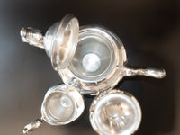 Eastern Airlines Silver Plate Tea Set Reed And Barton