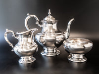 Eastern Airlines Silver Plate Tea Set Reed And Barton
