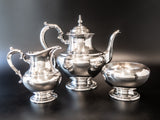 Eastern Airlines Silver Plate Tea Set Reed And Barton