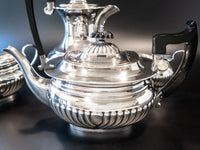 English Sheffield Silverplate Tea Set Coffee Service Coffee & Tea Sets