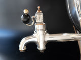 Old Sheffield Plate Tea Coffee Urn With Coal Insert Samovar Neoclassical Tea Cups & Sets