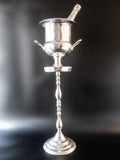 Vintage Silverplate Champagne Ice Bucket Stand Chiller Ice Buckets