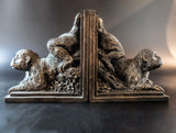 Monkey Bookends Bronze Tone Bookends