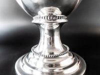 Large Antique Silver Plate Coffee Urn Insulated Dispenser Tea Urn Reed And Barton Tea Cups & Sets