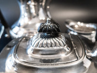 English Sheffield Silverplate Tea Set Coffee Service Coffee & Tea Sets