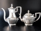 Antique Silver Soldered Teapots Gimbels Tea Room New York Baskets & Bowls