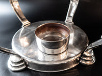 XL Vintage Silver Plate Catering Chafing Dish Buffet Server Dining & Serving