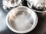 XL Vintage Silver Plate Catering Chafing Dish Buffet Server Dining & Serving
