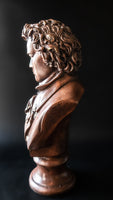 Large Bust Beethoven Bronze Tone Statue 18" Statues