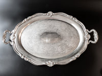 Vintage Pewter Serving Tray Reed Barton Regent 5601 Trays