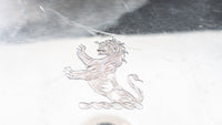 Antique Silver Plate Serving Tray With Armorial Crest Engraving Trays & Platters