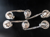Vintage Silver Plate Candelabra Pair Convertible Candle Holder Arms Candlestick Holders