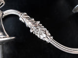 Vintage Silver Plate Candelabra Pair Convertible Candle Holder Arms Candlestick Holders