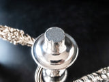 Vintage Silver Plate Candelabra Pair Convertible Candle Holder Arms Candlestick Holders