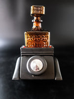 Vintage Rolls Royce Decanter Shot Glasses With Music Box Barware