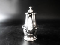 Clinton Cafeteria Restaurant Silver Soldered Teapot San Francisco Advertisements