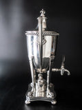 Antique Silver Plate Tea Coffee Urn With Lion Feet Tea Sets