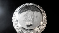 Large Burmese Myanmar Silver Offering Bowl Repousse Vessantara Jataka Art Objects