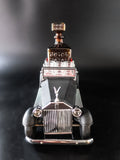 Vintage Rolls Royce Decanter Shot Glasses With Music Box Barware