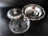 Vintage Silver Plate Covered Casserole Eloquence By Lunt Dining & Serving