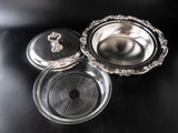 Vintage Silver Plate Covered Casserole Eloquence By Lunt Dining & Serving