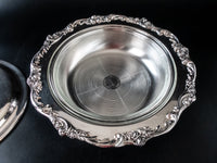 Vintage Silver Plate Covered Casserole Eloquence By Lunt Dining & Serving