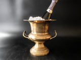 Vintage Brass Loving Cup Champagne Chiller Ice Bucket Jack Housman Ice Buckets