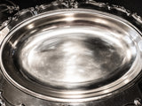 Vintage Electric Silver Plate Covered Casserole Chafing Dish With Tag chafing dish