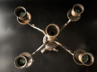 Vintage Tall Bronze Candelabra Candle Holder Candlestick Holders