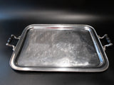 Antique Silverplate Tea Set Coffee Service With Tray Quadruple Plate Tea Sets