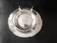 Antique Silver Plate Covered Butter Dish Chiller Dome Homan Silver Co Quadruple Plate Butter Dishes