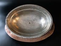 Hammered Copper Food Dome And Platter Platters