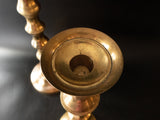 Vintage Tall Brass Candle Holders Pair Altar Candles 36" Candlestick Holders