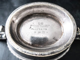 Vintage Silver Soldered Sugar Bowl Lion Head Finial International Silver 1953 Sugar Bowls