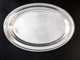 Small Hotel Style Silver Soldered Serving Tray Victor Silver Trays