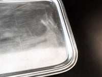 Silver Soldered Serving Tray Rectangle Hotel Style Silver 1981 Trays
