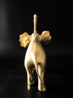 Large Brass Elephant Doorstop Statue Sculpture 15" X 13" Elephant Statues